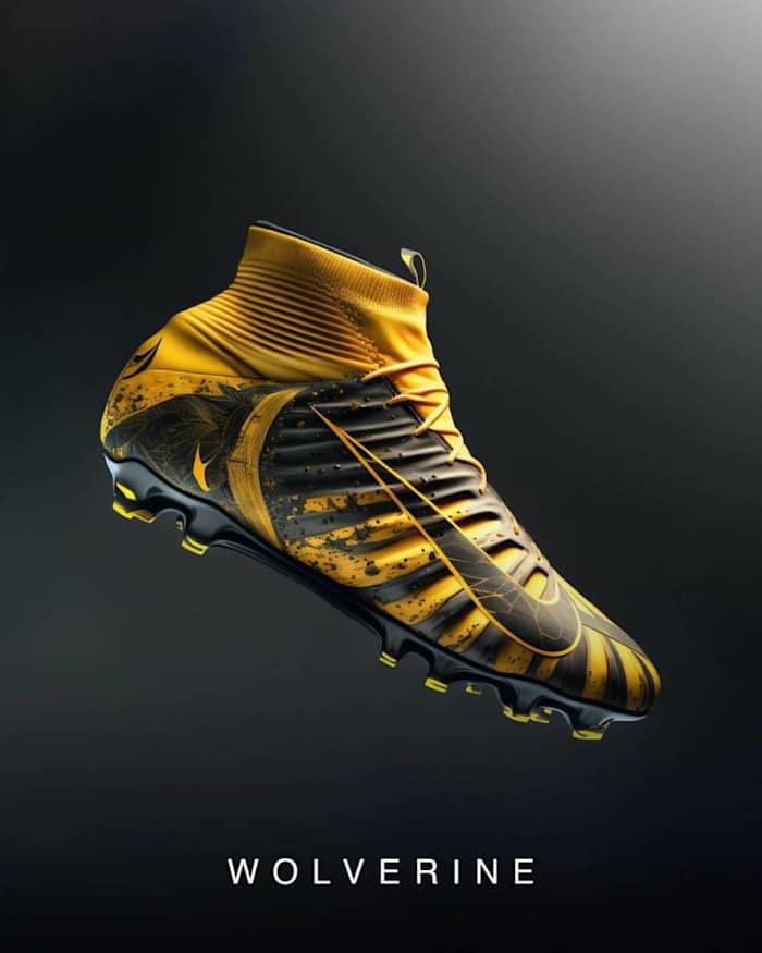 ¡Cool! Inteligencia Artificial crea zapatos de futbol entre Nike y Marvel